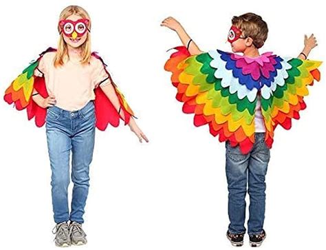 Dress Up America Parrot Costume - Cute, Fun, Flying India | Ubuy