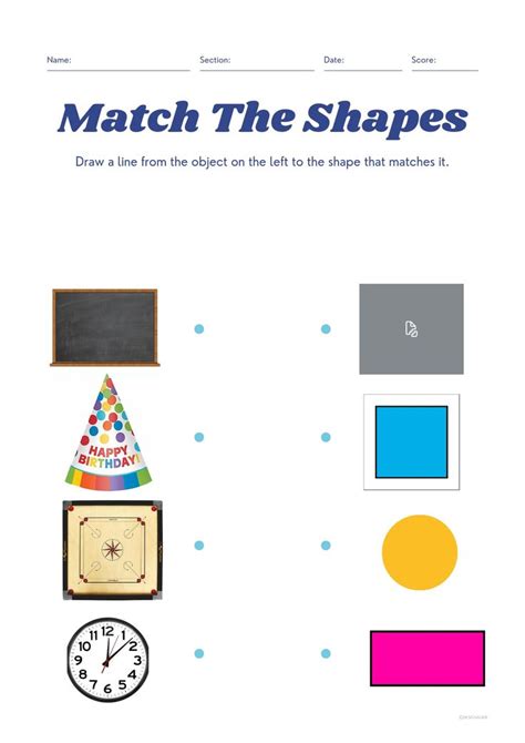 Math Shapes Worksheet 的图像结果