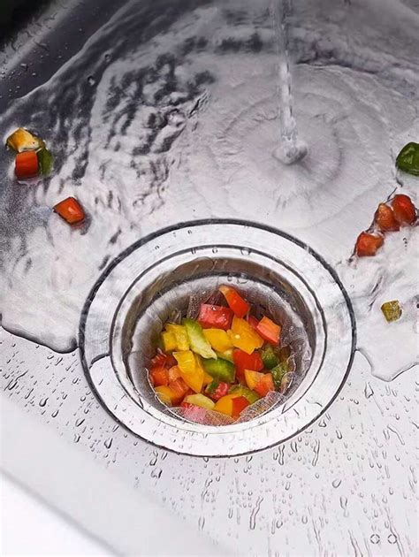 100 stuks wegwerp kleine gaas keuken gootsteen zeef, wit elastisch ...