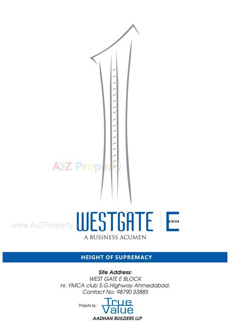 West Gate E Block | at Ahmedabad, Ahmedabad