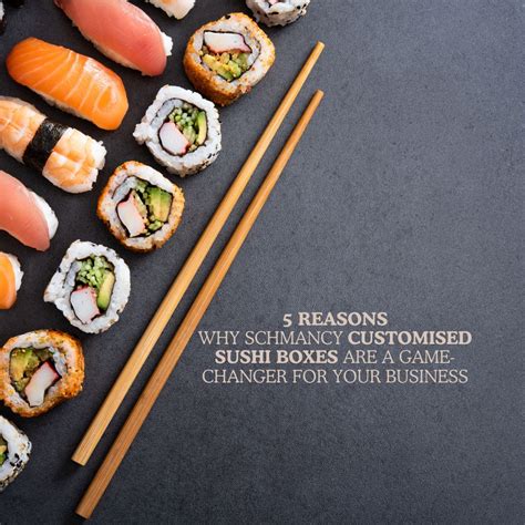 5 Reasons Why Schmancy.in's Customized Sushi Boxes Are a Game-Changer