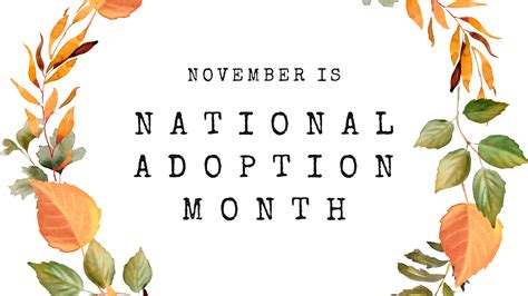 November is National Adoption Month - United States Department of State