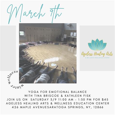 Yoga for Emotional Balance with Tina Briscoe & Kathleen Fisk March 9th. — Simplicity A Salon and ...