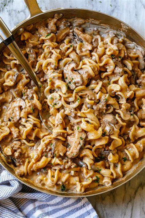 One pot beef stroganoff – Artofit