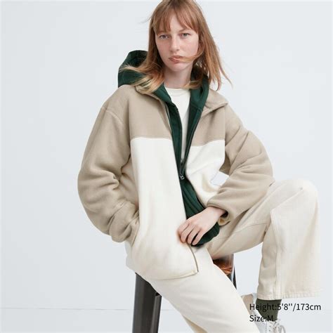 Uniqlo Outerwear Sale Outlet - Uniqlo Fleece Zipped Jacket Men Gray