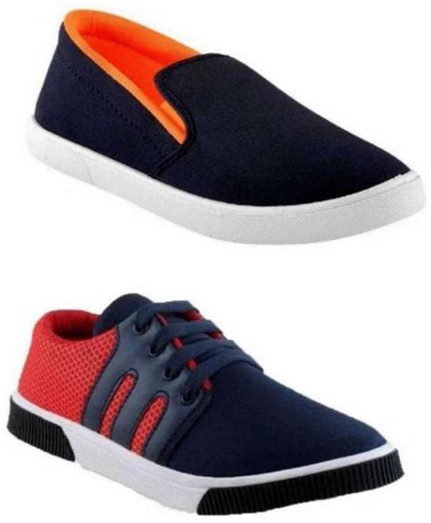 Smylo Lace Up and Slip On Sneaker Canvas Shoes For Men - Buy Smylo Lace ...