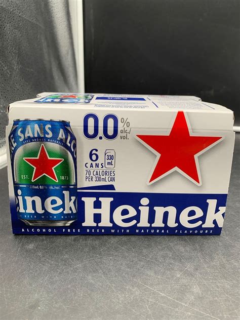 Heineken Non-Alcoholic Beer (6 x 330ml)