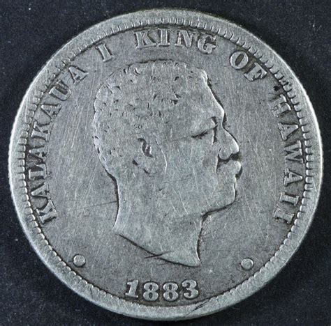 USA - Hawaii Quarter Dollar, 1883
