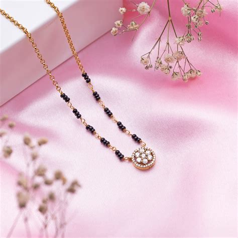 Golden Radiance 925 Sterling Silver Gold-Plated Mangalsutra – Zavya