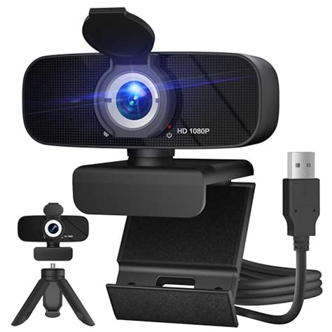 RUWBY Full HD 1080P Webcam | Premium Video Conferencing Camera with Mi ...