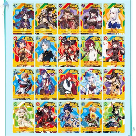 Genshintcg Impact Cards Booster Box ¼Genshin Impact India | Ubuy