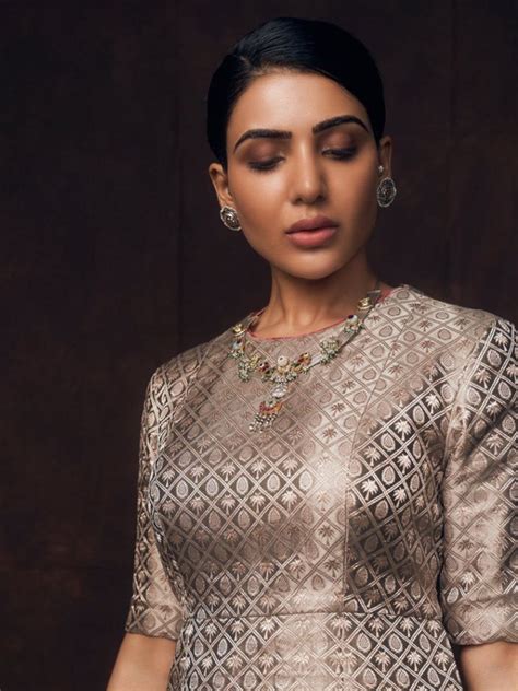 Samantha Ruth Prabhu-Inspired Minimal Jewellery For Everyday Kurta Sets ...