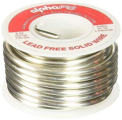 Alpha Fry AM23955 1/2-Pound 95/5 Spool Cookson Elect Lead-Free Solid ...