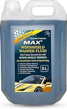 MAX Windshield Washer Fluid Concentrate (5 Ltr) - Anti-Freeze ...