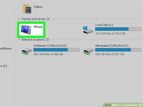 How to Downgrade iOS Version Using iTunes 的图像结果