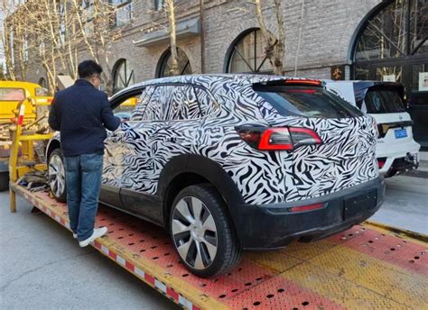 หลุดภาพ Spy shot รถ Tesla Model 2 ดีไซน์คล้าย Mazda CX-30 คาดเปิดตัวในเดือนมีนาคมนี้ - EVMoD