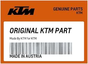 KTM KTM Factory Oil Filter Long 58038005100 : KTM: Amazon.in: Car ...