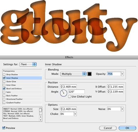 Image result for Bumpy Text Effects in InDesign