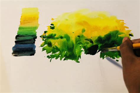 D'source Water Color Illustration of Tree | Illustration Techniques | D ...
