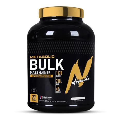 Nutrioxide Metabolic bulk mass gainer - Bp sports.In®️