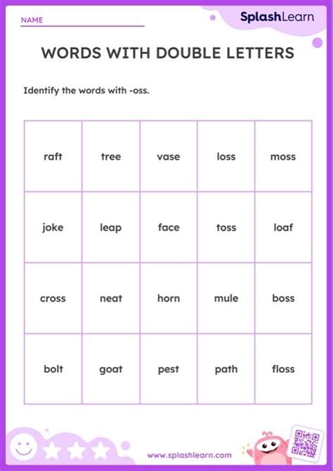 Double Consonants - Free Activities & Learning Resources