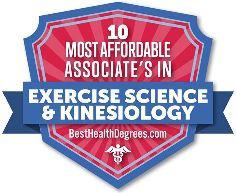 Affordable Exercise Science and Kinesiology Associate's Degrees