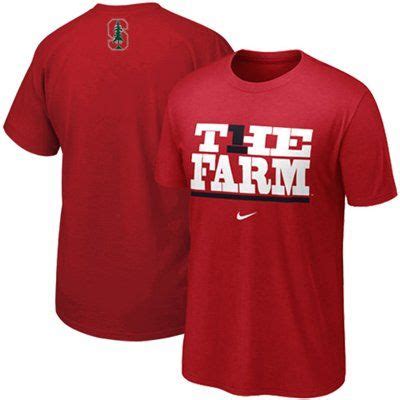 Nike Stanford Cardinal The Farm My School T-Shirt - Cardinal | School ...