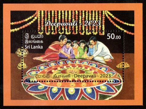 2023 Sri Lanka Deepavali - Indian Theme MS #SL2056 – Worldwidemint