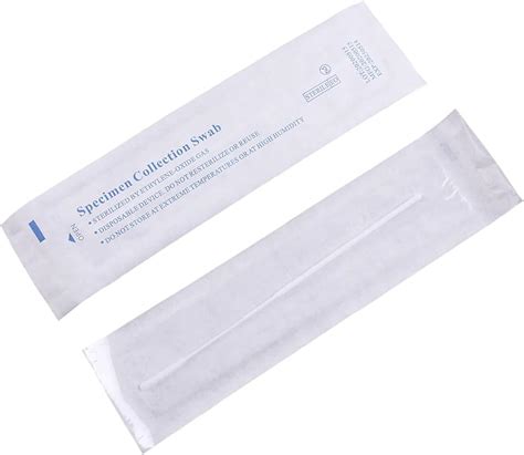 Nasal Swabs 100 Pack Sterile Nasopharyngeal Swab Sterile Cotton Swabs ...