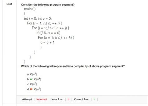 Algorithms: MadeEasy Subject Test: Algorithms - Time Complexity