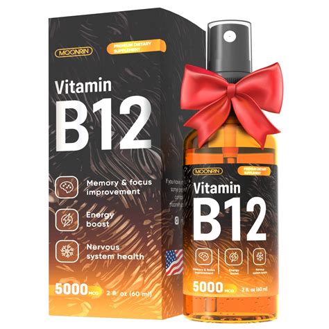 B12 Liquid Spray Vitamin B12 Drops For Energy And Nerve | Desertcart INDIA