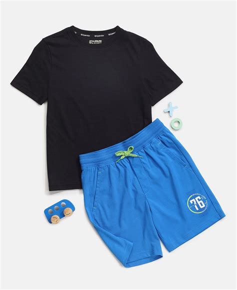 Buy Boy's Super Combed Cotton Round Neck Half Sleeve T-Shirt - Black ...