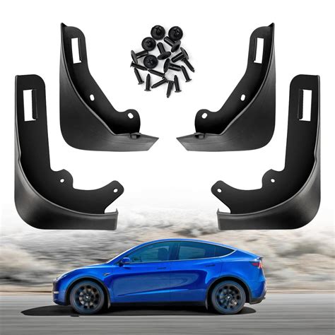 Buy Maysoo Tesla Model Y Mud Flaps Splash Guard Compatible with Model ...