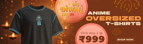 Anime Oversized T Shirts Online India | Anime Collections