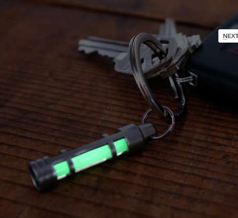 Glowing Keychain Locators : misplaced keys