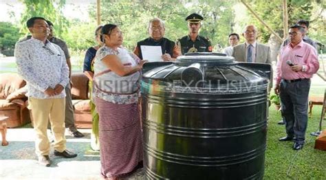 Manipur Governor Distributes Water Tanks to Orphans For Rainwater ...