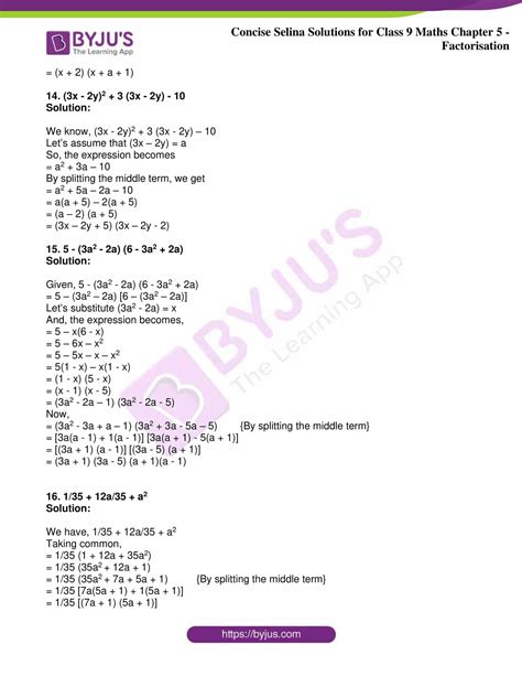 Image result for Class 9 Maths Chapter 12 Factorisation