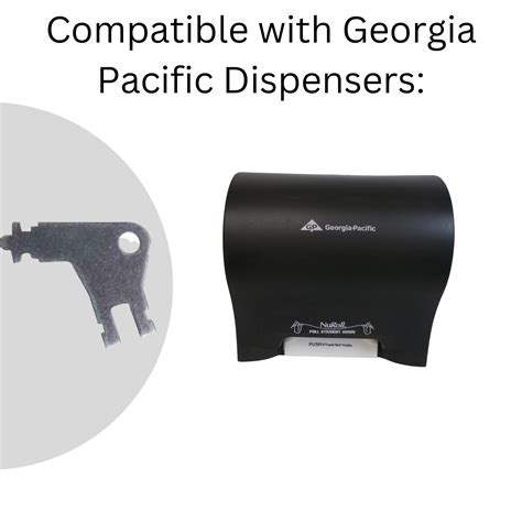 50504 Paper Towel Toilet Tissue Dispenser Key 6 Pack #50504 (6-Pack ...