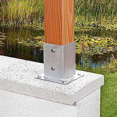 Deck Post Bases at Edward Call blog