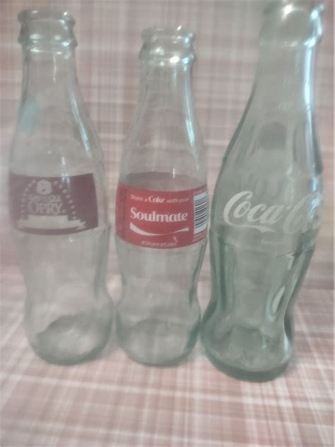 Coca Cola 6.5oz Bottles lot of 3 - Etsy