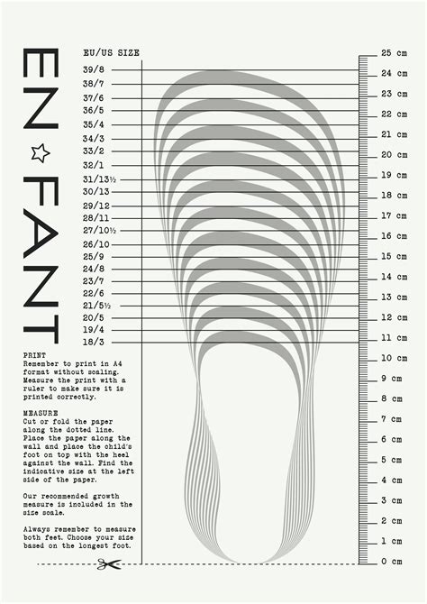 Womens Foot Size Chart Printable - Printable Board Games