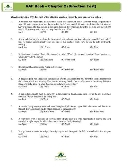 Direction Test Tips 的图像结果