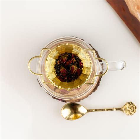Handwoven Brass Infuser – The Vintage Hill Teas