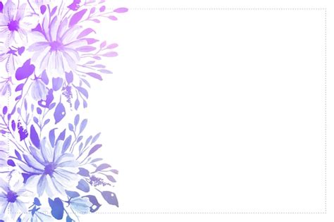 Elegant watercolor flower soft background with text space | Free Vector