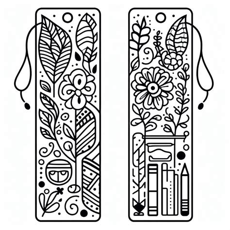 Very Nice Bookmarks coloring page - Download, Print or Color Online for ...