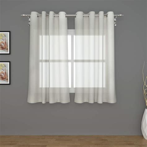 Buy Home Centre Marshmallow Sheer Window Curtain Pair - 110 x 160 cm ...