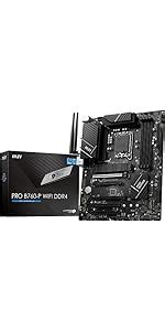 Amazon.in: Buy MSI PRO B760M-P Motherboard, Micro-ATX - Supports 14th ...