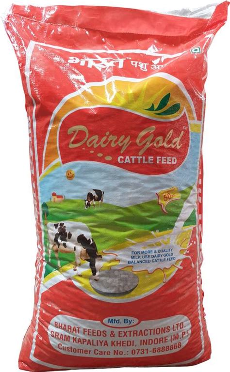 DairyGold Pellet 50 kg Dry Adult Cow Food Price in India - Buy ...
