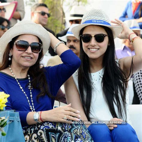 Raakhe Kapoor Tandon and Bindu Kapoor at Yes Bank Indian Masters Polo ...