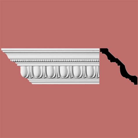 The Renovators Supply Inc. 3.9'' H x 0.5'' W x 3.9'' D Urethane Crown ...